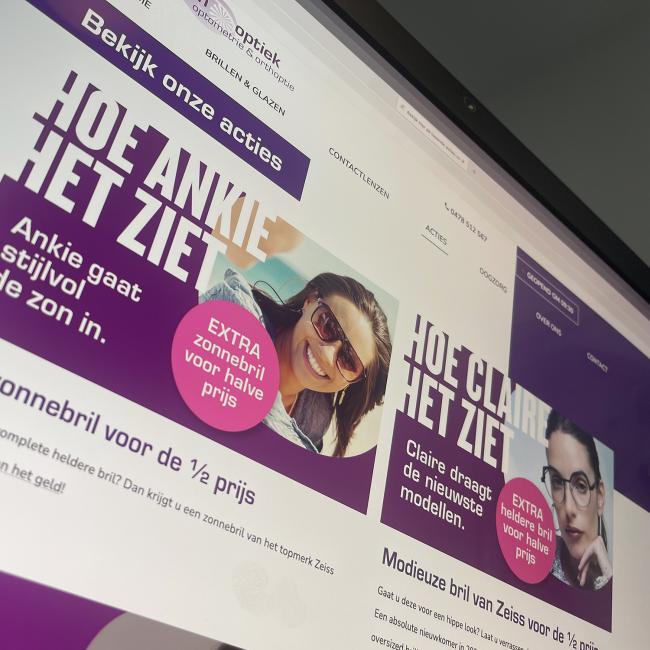 Huisstijl en campagne van Essen Optiek