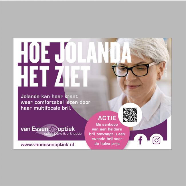 Huisstijl en campagne van Essen Optiek