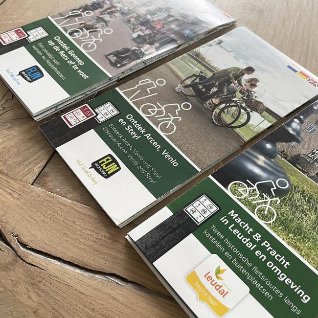 Fiets- en wandelrotues Noord- en Midden-Limburg